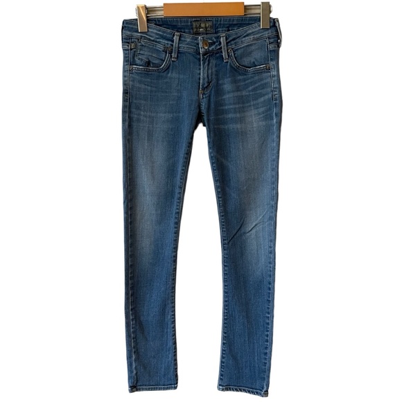 AGOLDE Chloe Blue Low rise Jeans - Picture 2 of 11